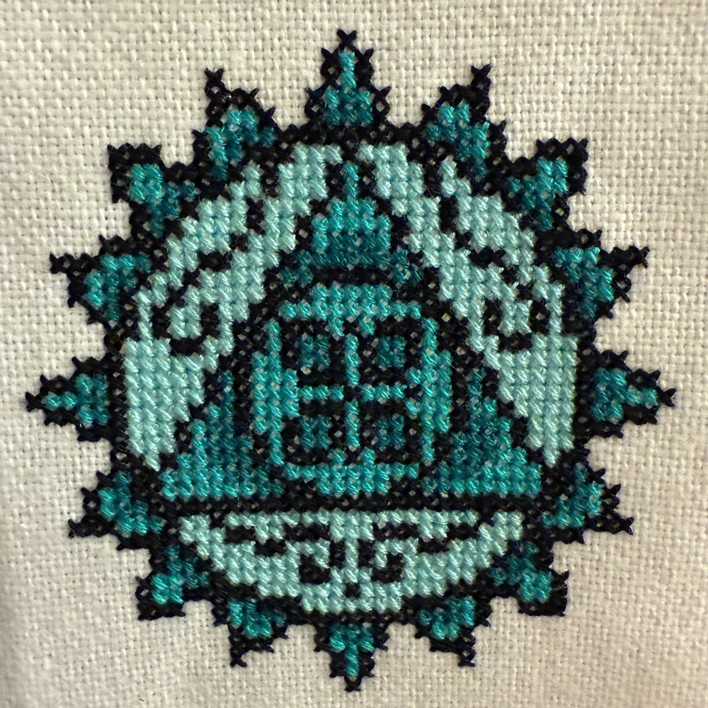 Colorful Hand-Stitched Chakra Wall Hanging Decor - Picture 6 of 8